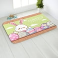 thumbnail image 5 of Alfombrillas de Cocina para Piso, Flanela de Conejo de Pascua Puerta Antideslizante Y Alfombra de Cocina, 40x60cm, Alfombrilla de Piso de Fibra de Poliéster Suave para Interiores, Alfombrillas de Puer, 5 of 5