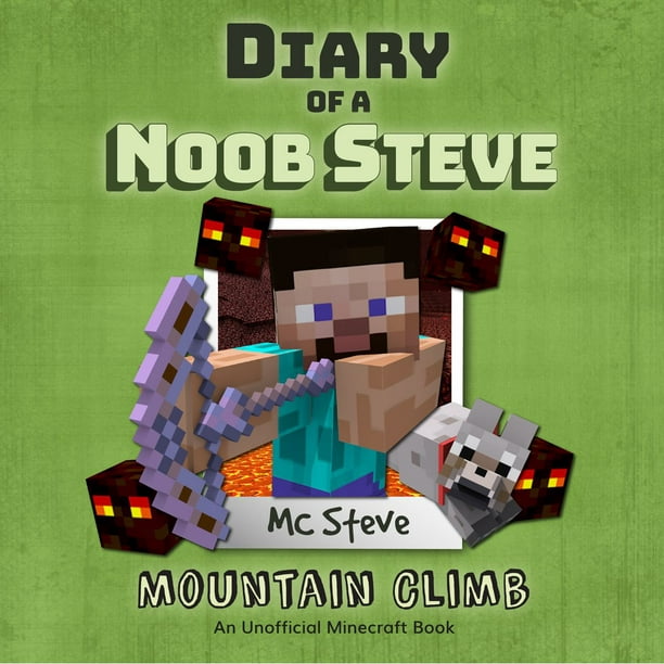 Diary Of A Minecraft Noob Steve Book 5 Mountain Climb An Unofficial Minecraft Diary Book Audiobook Walmart Com Walmart Com - minecraft coloring pages zombie pigman fresh roblox coloring