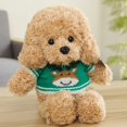 thumbnail image 3 of Peluche Kawaii de 25-48cm para niños, peluche de perro, vestido de la vida Real, suéter, regalos de cumpleaños, 1 ud., 3 of 5