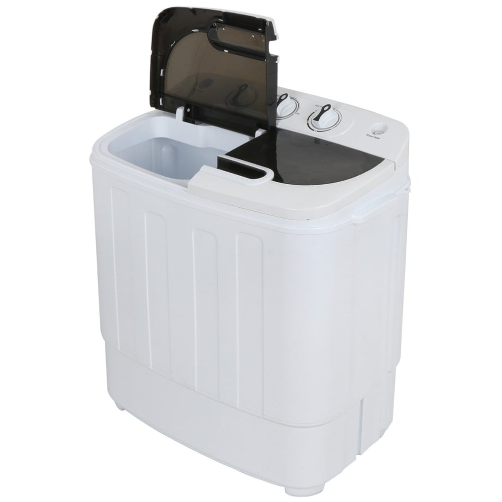 SONGMY 5.5 lbs Portable Washing Machine, Twin Tub Semi-Automatic Compact Washer and Spin Dryer, Ideal for Apartments, RVs