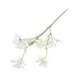thumbnail image 4 of 1 Branch Artificial Flower Realistic Looking Romantic 5 Forks 5 Heads Simulation Chamomile Bouquet Photography Prop-Red, 4 of 7