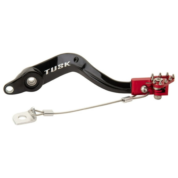 Tusk Aluminum Brake Pedal Red Tip For Beta 250 RR Race Edition 2020-2023