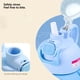 thumbnail image 5 of Botella de agua infantil de gran capacidad de 1100 ml | Vaso con pajita unisex para estudiantes | Plástico esmerilado duradero | Antideslizante y resistente a altas temperaturas | Ideal para deportes, 5 of 5