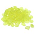 thumbnail image 1 of Unique Bargains 300Pack Glow Rocks 8-11mm Glow Pebbles Decoration in the Dark Luminous Stones Decor DIY Decorative Yellow, 1 of 7