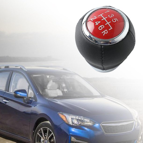 Perilla de palanca de cambios, perilla de 6 velocidades para Subaru Impreza Wrx 2009-2018
