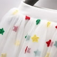 thumbnail image 5 of Spazoro Toddler Girls Tutu Dance Skirts, Mesh Embroidery Bow Knot Tiered Skirt Princess Skirts for Child Girls White Size 3 T, 5 of 9