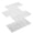 clear, variant on Back to School! mtvxesu Moldes Para Gelatinas, Loaf Pan Set Of 1 with Four Buns French Bread Loaf Pan Bread Pan Non-stick Pan Easy To Release Household Food Baking Breakfast Romantic Dinner Tool