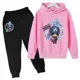 thumbnail image 3 of Nueva sudadera con capucha y pantalones de Marvel Hulk Capitán América para niños, traje de 2 piezas, ropa informal para niño y niña, sudadera, trajes deportivos para niño, 3 of 5