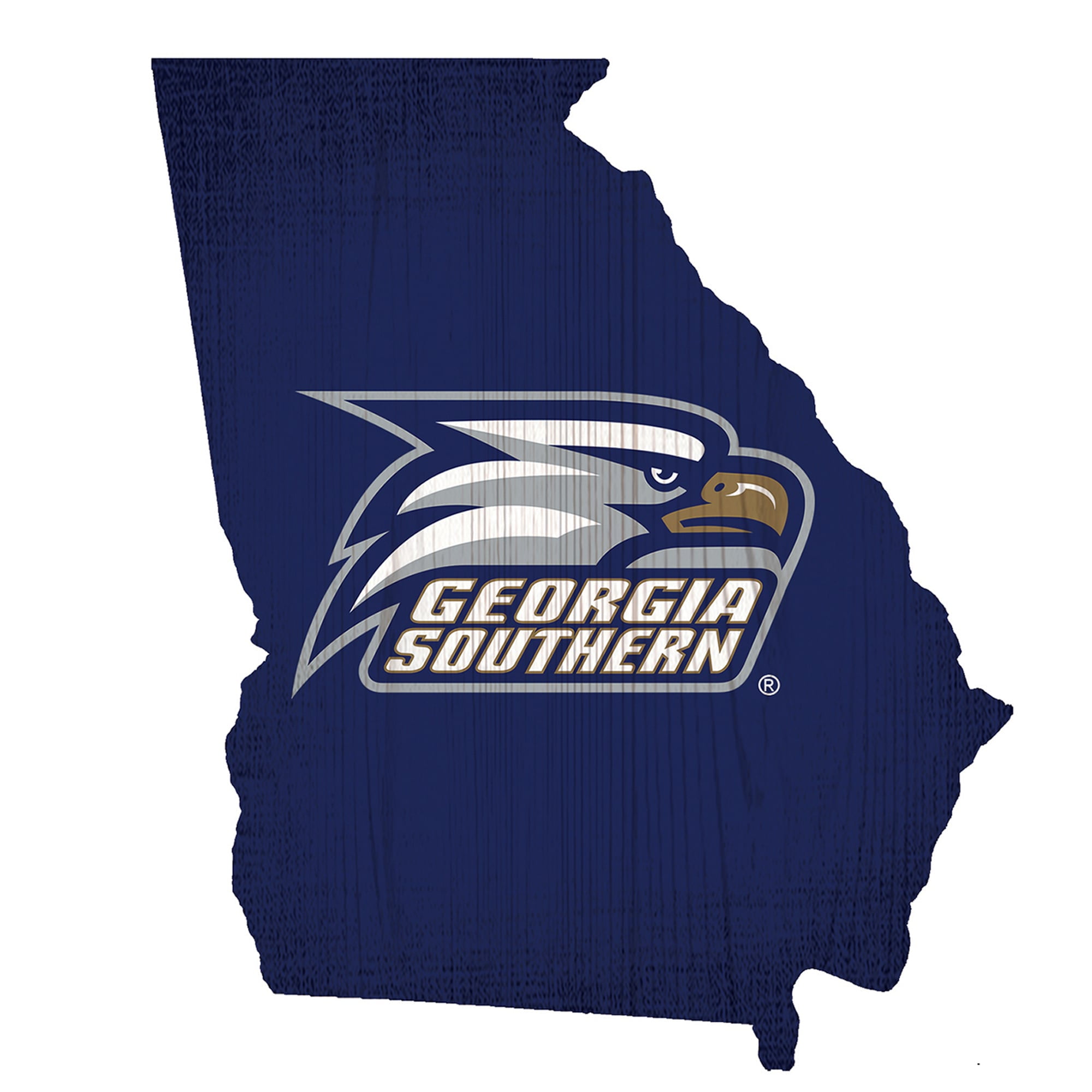 Georgia Southern Eagles 12" Logo State Sign - Walmart.com - Walmart.com