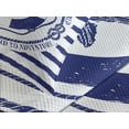 thumbnail image 4 of Ambesonne Starfish Quilted Bedspread Set 3 Pcs, Trip Starfish Striped, Queen Size, Navy Blue White, 4 of 5