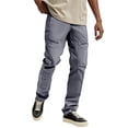 thumbnail image 2 of Pantalones cargo para hombre: corte holgado, cintura elástica con cordón, cremallera, bolsillos laterales, tejido técnico elástico que absorbe la humedad, nailon y spandex, tallas L-XXXXXL., 2 of 5