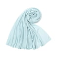 thumbnail image 2 of Bbyeadc Head Scarf for Women Muslim Practical Head Scarf Stretch Fashion Sweatcloth All Seasons,Mint Green(One Size), 2 of 3