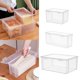 thumbnail image 2 of Caja de almacenamiento de pan transparente WINDLAND con tapa, contenedor para cocina, organización de alimentos y pan, 2 of 8