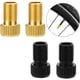 thumbnail image 1 of Adaptador de válvula de bicicleta Presta a Schrader de 4 piezas, válvula de bicicleta adaptadora de aleación de aluminio, 1 of 5