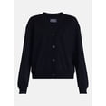 thumbnail image 6 of Athletic Works Women's and Women's French Terry Cardigan with Long Sleeves, Sizes XS-4X, 6 of 6