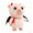 pink, variant on Fun Soft Angel Pig Stuffed Animal Toy-Chubby Pig Plushies Halloween Prank Party Decor Gift for Friends
