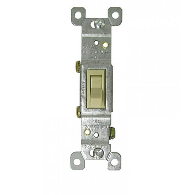 American Imaginations AI-35005 Rectangle 5.25 x 7.25 in. Electrical Switch, Ivory