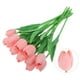 thumbnail image 4 of KAKOWELY 15 tulipanes artificiales de tacto real, ideales para fiestas., 4 of 5
