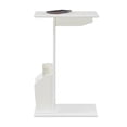 thumbnail image 4 of Convenience Concepts Designs2Go Table d'Appoint Abby pour Magazines en Bois Blanc, 4 of 6
