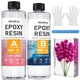 thumbnail image 1 of Kit de Resina Epoxi Nicpro 960ml Cristal Transparente de Alto Brillo, 1 of 8