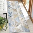 thumbnail image 5 of 2x6 FT Kitchen Runner Rugs Non Skid Washable, Faux Wool Rug Runners for Hallways Bathroom Carpet Runner, Soft Indoor Modern Floor Rug for Entryway Laundry Room, 5 of 11
