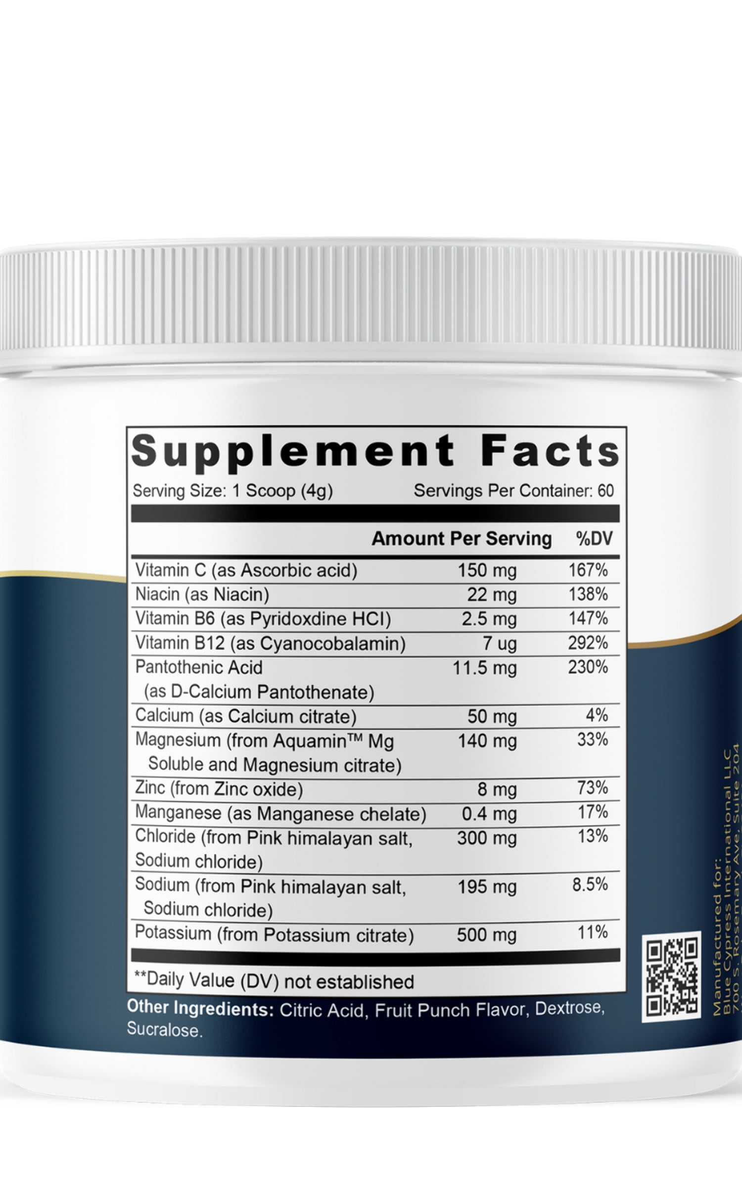 Hydration Electrolyte Drink Mix