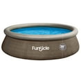 thumbnail image 6 of Funsicle 36” SureStep Pool Ladder with 12' x 36" QuickSet Inflatable Pool, 6 of 13