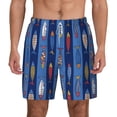 thumbnail image 3 of Uemuo Cute Fish Pattern Mens Swim Trunks Quick Dry Board Shorts with Mesh Lining, Stretch Beach Shorts Quick Dry No-Chafing Board Shorts-Small, 3 of 9