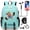 Color4, variant on Anime One_Pieces Bookbag Waterproof Travel Laptop Backpack with USB Charging Port Lightweight Canvas Schoolbag for Student