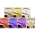 thumbnail image 5 of Modern Luxury Crystal Chandelier Flush Mount Ceiling Light Pendant Dia 80 cm, 5 of 12