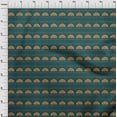 thumbnail image 3 of oneOone Polyester Lycra Fabric Leaves|Floral & Paisley Block Printed Fabric 1 Yard 56 Inch Wide, 3 of 4