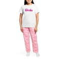 thumbnail image 4 of CafePress - Bg Hearts Bride Women's Light Pajamas - Women's Short Sleeve Print T-Shirt and Pants Light Cotton Pajama Set, 4 of 7