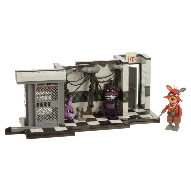 Five Nights at Freddy's MCS - Medium Sets 2 - Parts & Services Construction  Play Set , 209 Pieces 