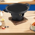 thumbnail image 1 of Mini Hibachi Grill Tabletop Parrilla de BARBACOA Japonesa Extraíble Placa de Parrilla de Barbacoa Parrilla de Carbón para Senderismo Playa Picnic Estilo C, 1 of 8
