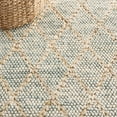 thumbnail image 6 of SAFAVIEH Natura Glenn Diamond Runner Rug, Teal/Natural, 2'3" x 8', 6 of 8