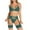 Green, variant on Fashion Sets for Women's Fishing net Lingerie Set, Suitable for Women's Sexy 4 Piece Lingerie Set Hollowed Out Lingeries with Garter