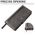 thumbnail image 3 of Wallet Card Zipper Flip Leather Case For Samsung Galaxy A15 A25 A35 A55 A14 A24 A34 54 A73 A53 A33 A13 A72 A52 A32 A22 A42 A12 A71 A81 A91 A51 A41 A31 A70 A50 A30 A20 A10, 3 of 13
