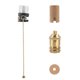 thumbnail image 4 of 1 Set Pull Chain Light Fixture E27 Pullswitch Lamp Holder Ceiling Light Socket Accessory, 4 of 4