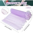 thumbnail image 2 of 4.5 Yards Flower Wrapping Mesh Paper 10-5/8 inch Bouquet Packaging Paper Wrinkled Wavy Net Yarn with Pearl Edge, 2 of 9