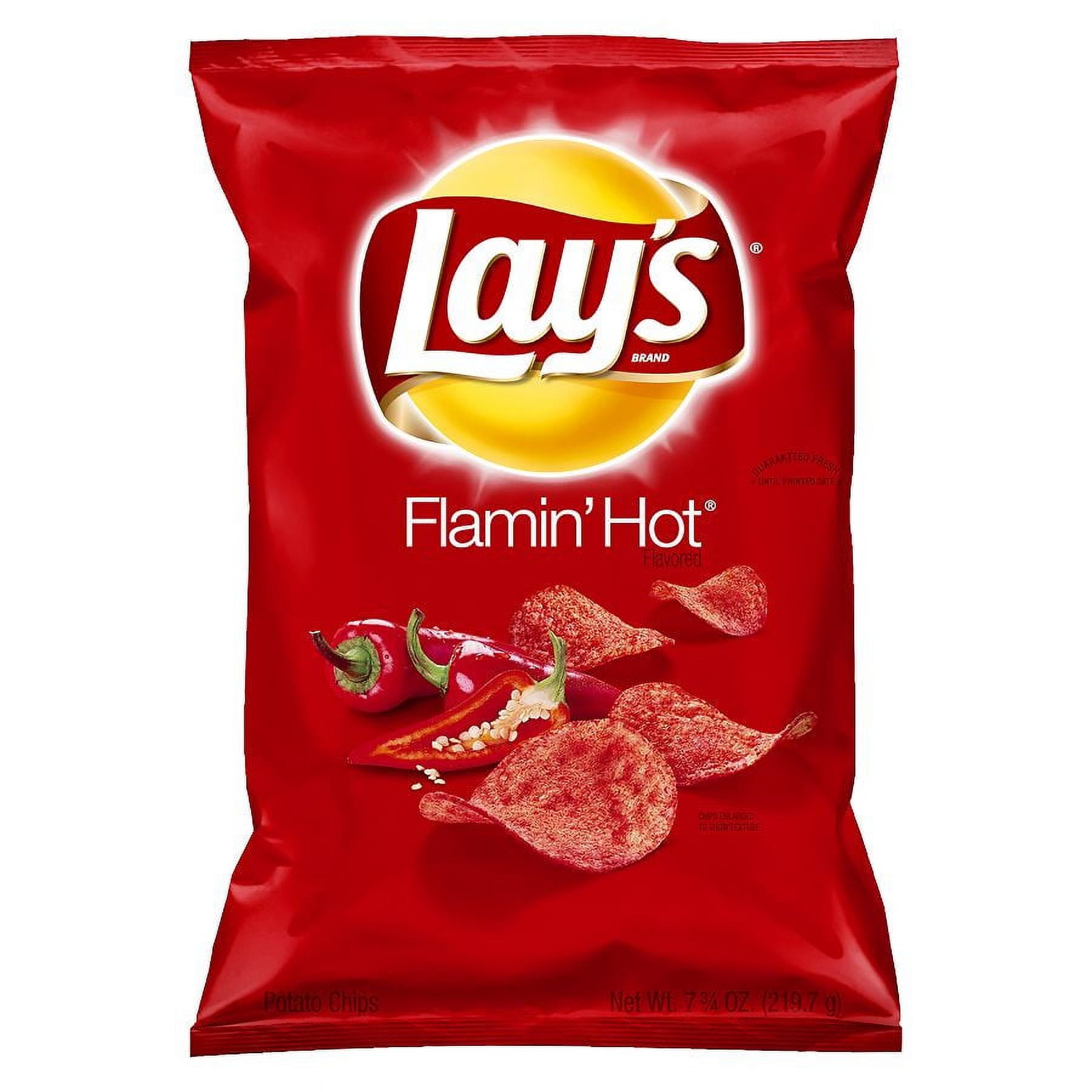 Lay s Potato Chips Flamin Hot Flavored 7.75 oz. Bag Walmart