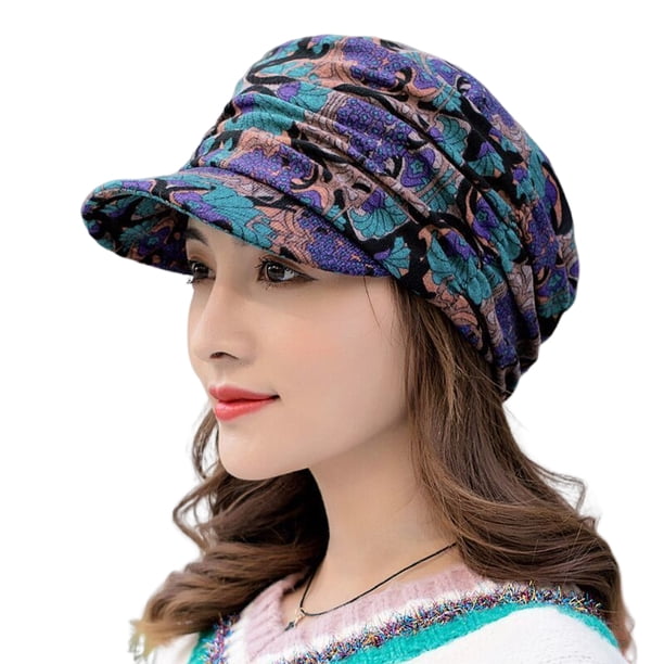 Qarigey Gorra de béisbol de otoño e invierno ajustable a la moda sombrero a prueba de viento sombreros deportivos accesorio para la cabeza Casual ocio Sombreros tipo 4 Azul Qarigey AP014826-04