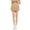 Khaki-03, variant on REALiKUN Women Skort Athletic Skirts for Tennis Golf Butterfly Flowy Shorts Ruffle Shorts with Pocket