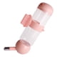 thumbnail image 2 of Jaula montada mascota bebiendo colgando botella de agua a prueba de Rosa 350ml Yuyangstore Mascotas bebiendo fuente colgante, 2 of 8