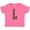 Hot Pink, variant on Inktastic Leopard Print Letter L Boys or Girls Baby T-Shirt