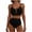 Z21Black, variant on High Waisted Bikini Sets for Women 2026 Tummy Control 2 Piece Bathing Suit U-Wire Push up Texture Beach Swimsuit Green XL