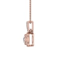 thumbnail image 2 of 1/4 Carat Diamond Solitaire Pendant Necklace in 14K Rose Gold, 2 of 3