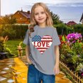 thumbnail image 5 of hengsof Boys Patriotic Holiday Themed Short Sleeve T-Shirt Children Independence Day Summer Cotton Crew Neck Top for Celebrations, 5 of 8