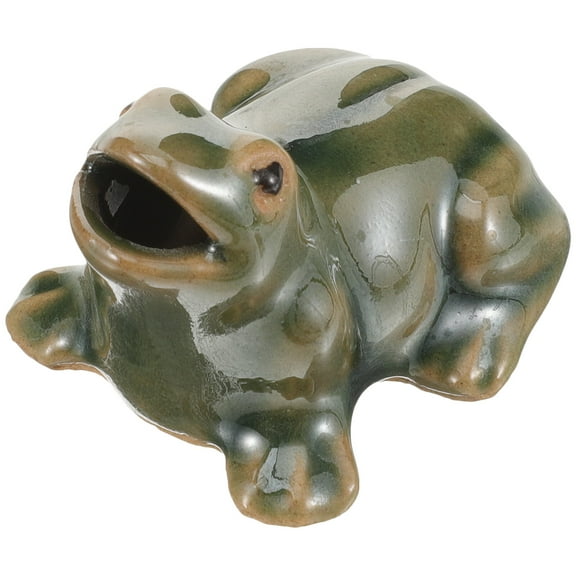 Fountain Frog Courtyard Fountain Decor Circulating Waterfall Frog for Home Decor