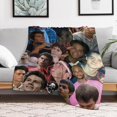 thumbnail image 2 of Dylan Rap Star Printed Throw Blanket for Youngsters, Obrien Perfect for Bedrooms, Playrooms and Lounging Spaces30 x40, 2 of 6