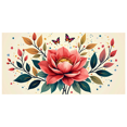thumbnail image 1 of Colorful Floral Patterned Backdrop Banner Party Decorations Spring Festival Event Photography Props Background Decor Happy Gathering Celebration Decorations, 1 of 4